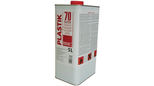 Акриловый лак Kontakt Chemie PLASTIK 70 SUPER, 5л