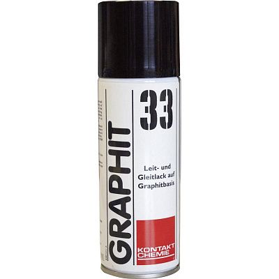 Токопроводящий лак Kontakt Chemie GRAPHITE 33, 200ml